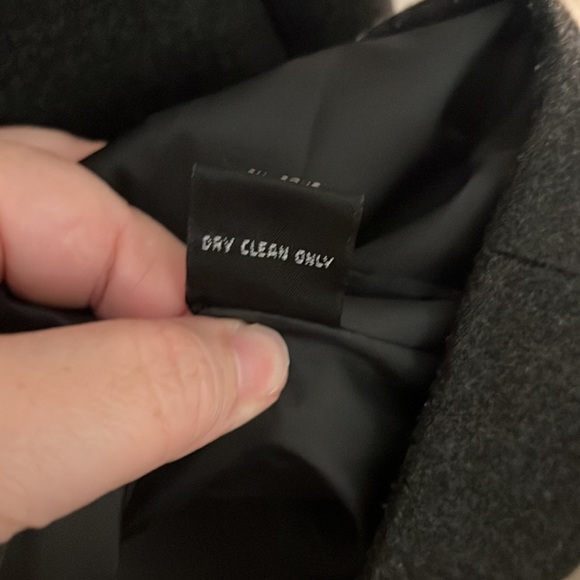 Jay Y Ko jacket XL dark grey peacoat unisex winter mid length casual preppy - Picture 8 of 15